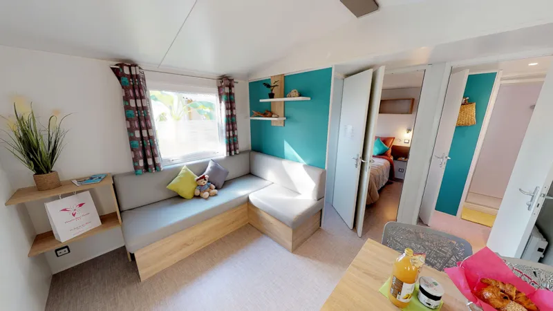 Mobilhome Savoie 31M² - Terrasse Couverte 15M² (2 Chambres)