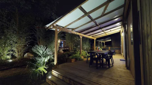 Location - Mobilhome Taos 2Ch - 35M² - Terrasse Semi Couverte 27M² - image n°2 - Camping Saint Disdille