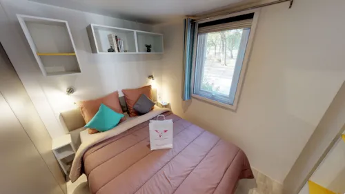 Huuraccommodatie(s) - Stacaravan Alpage 32M² - Overdekt Terras 15M² (3 Kamers) - image n°5 - Camping Saint Disdille
