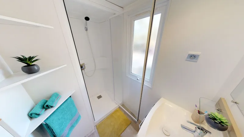 Mobilhome Alpage Climatisation 32M² - Terrasse Couverte 15M² (3 Chambres)