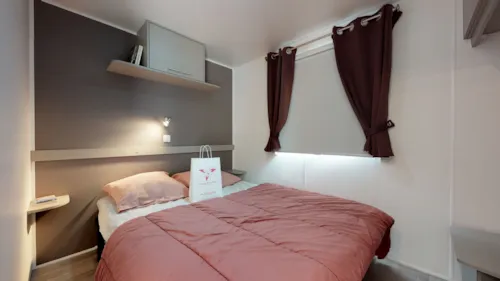 Accommodation - Mobile Home Edelweiss 31M²  - Covered Terrace 15M² (2 Bedrooms) - image n°4 - Camping Saint Disdille