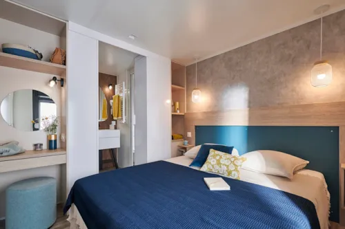 Mietunterkunft - Mobilhome Elegance 2 Zimmer - 40 M² - Halbüberdachte Terrasse Von 35 M² - image n°4 - Camping Saint Disdille