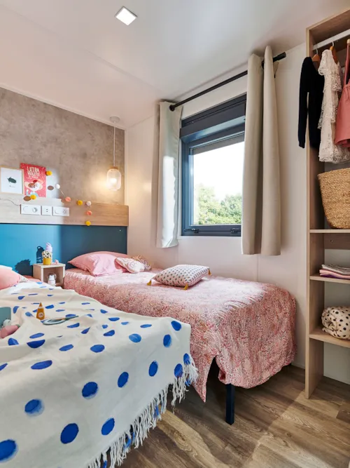 Location - Mobilhome Elegance 3 Ch - 40M² - Terrasse Semi-Couverte 35M² - image n°7 - Camping Saint Disdille