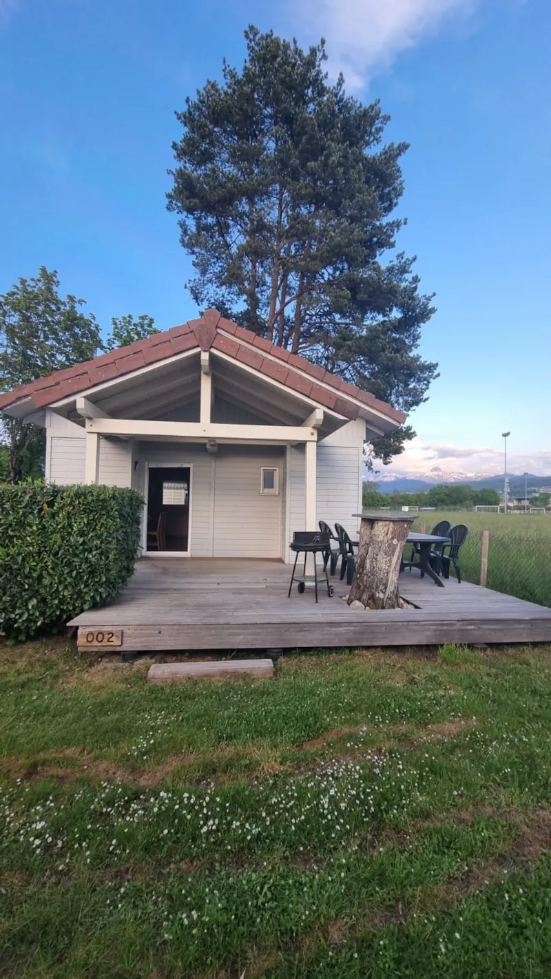 Chalet Terrasse Couverte (1 Chambre 2Prs + Mezzanine 4 Couchages)