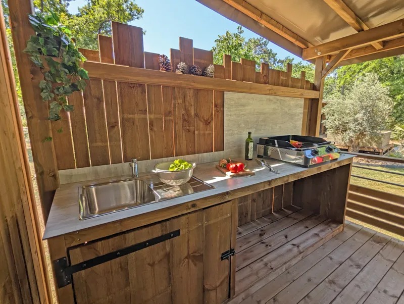 Mobilhome Elegance 2 Ch - 40M² - Terrasse Semi-Couverte 35M²