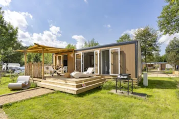 Mietunterkunft - Mobilheim 2 Schlafzimmer Premium - Klimaangle - Camping Sandaya Parc La Clusure