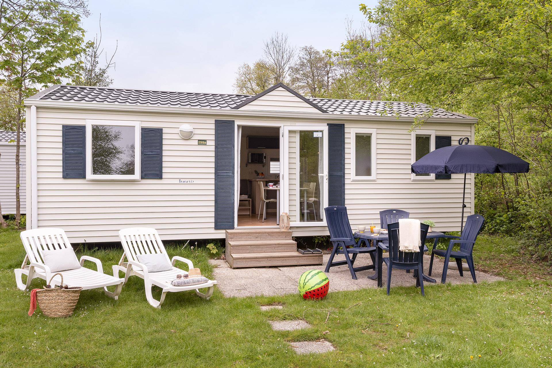 Location - Cottage 3 Chambres ** - Camping Sandaya Parc La Clusure