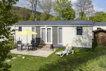 Mietunterkunft - Cottage Jardenne 3 Schlafzimmer **** - Camping Sandaya Parc La Clusure
