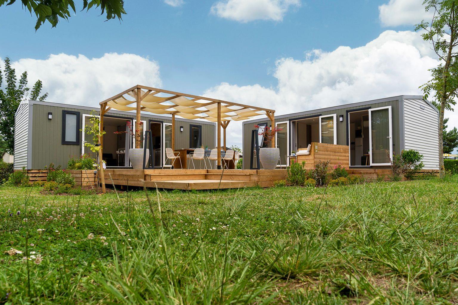 Location - Cottage Friends 5 Chambres **** - Camping Sandaya Parc La Clusure