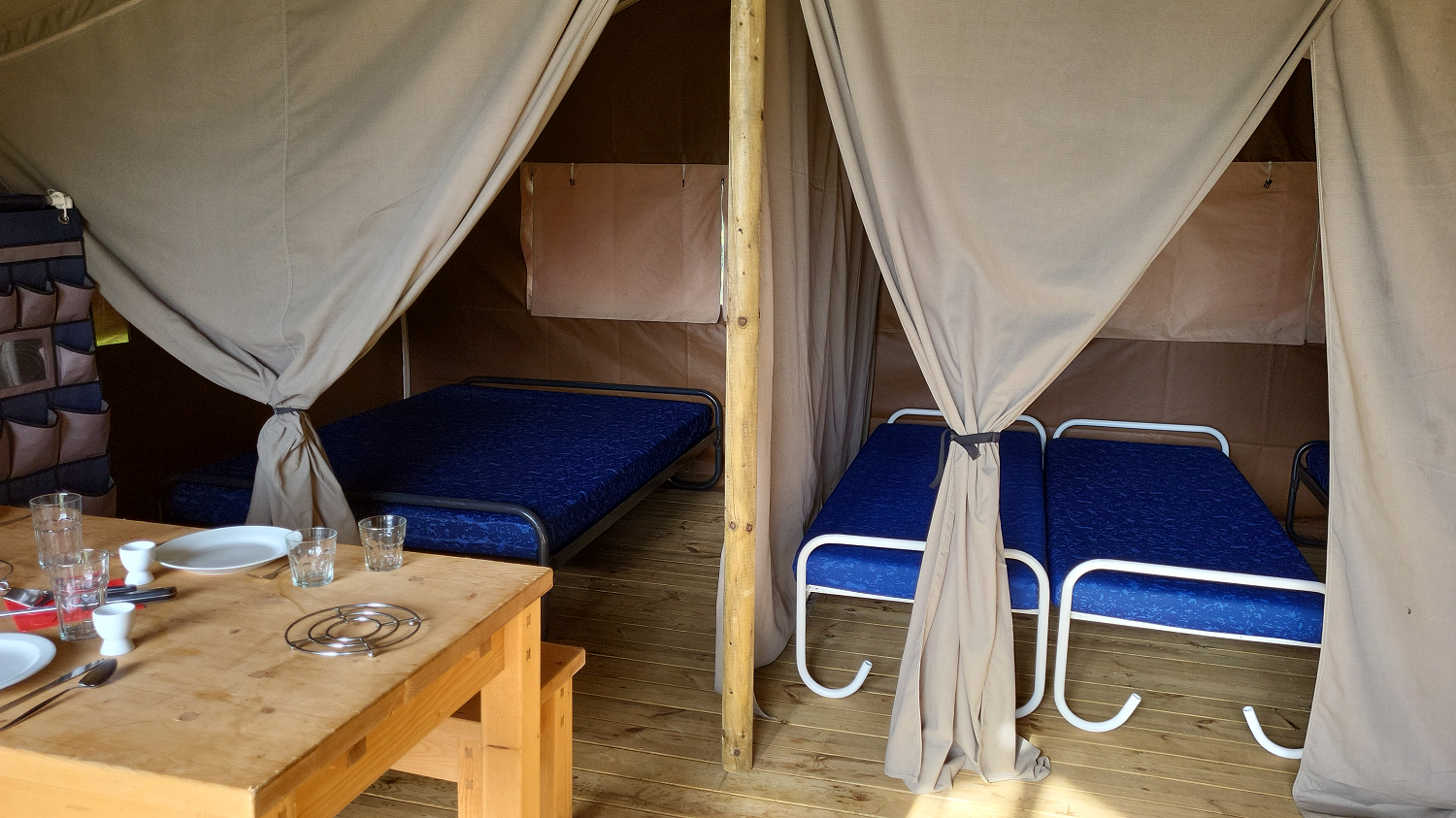 Location - Tente Lodge - Camping Floreal Colline de Rabais
