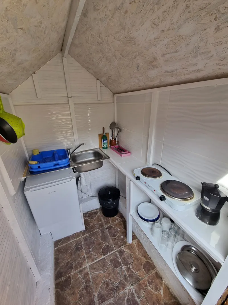 Peñabon Cabane En Bois Avec Cuisine