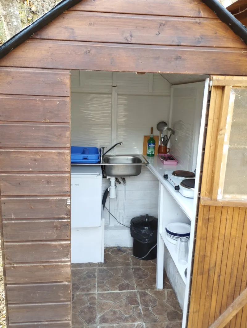 Peñabon Cabane En Bois Avec Cuisine