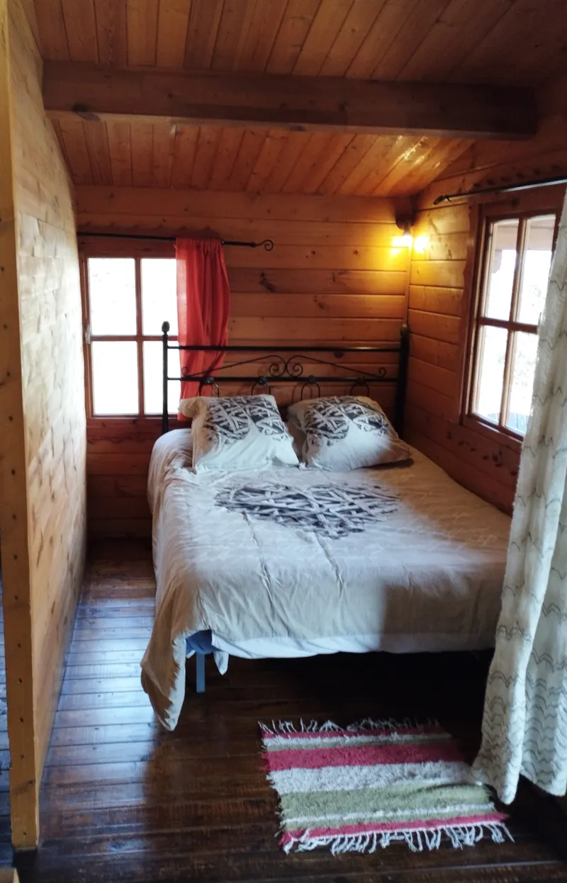 Peñabon Cabane En Bois Avec Cuisine