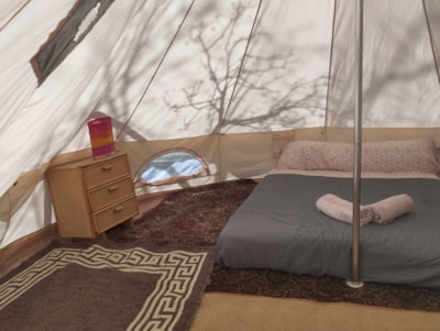 HONDERA comfort glamping tent with electricity — 3
