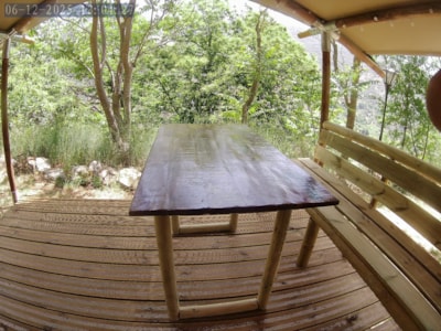 VACARES luxury glamping tent — 4
