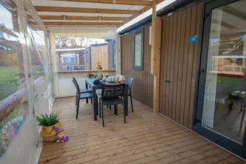 Mietunterkunft - Raoul Top Presta 4 Pers Comfort Terrace - Capfun - Camping El Escorial