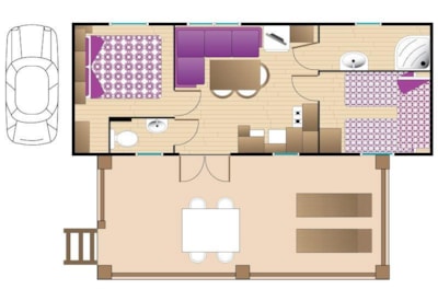 Mobil Home BORA BORA SUPERIOR — 7