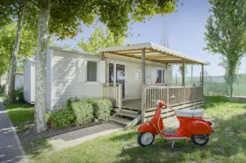 Mietunterkunft - Mobilhome Bora Bora Superior - Camping Oasi