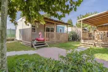 Mietunterkunft - Mobilhome Honolulu - Camping Oasi