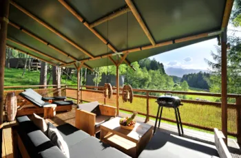 Mietunterkunft - Safari-Lodge-Zelt Elephant - Ferienparadies Natterer See