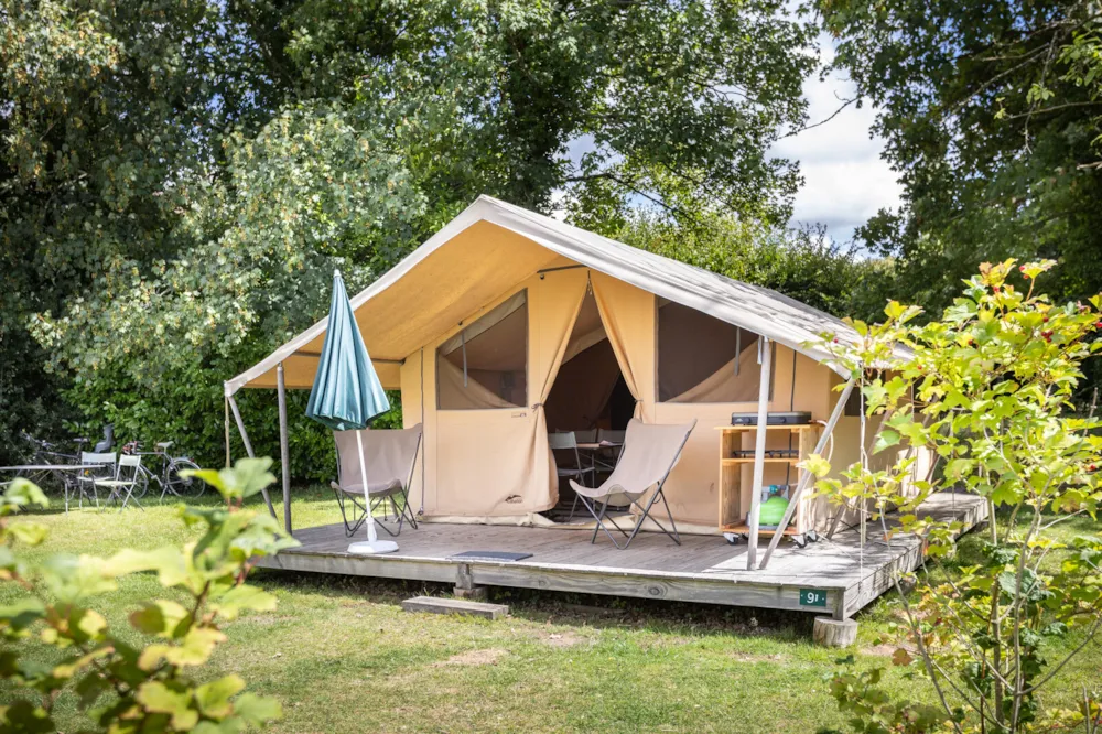 Location - Tente Classic Iv - Huttopia Calvados - Normandie