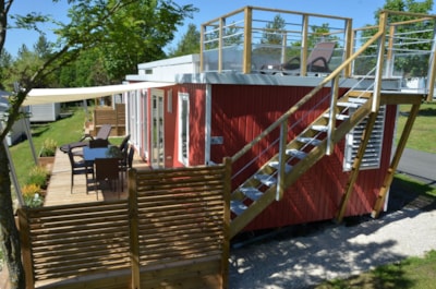 Cottage Cap Deseo 35 m² Semi-covered terrace - air conditioning - TV — 2