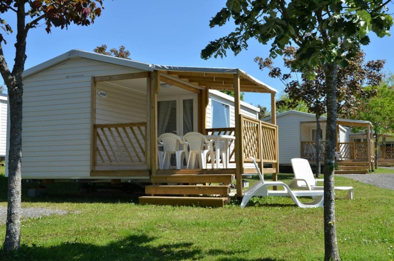 Cottage Loggia 28 m² - überdachte Terrasse