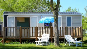 Mietunterkunft - Mobilheim Super Mercure 28 M² - Camping Du Bois De Reveuge