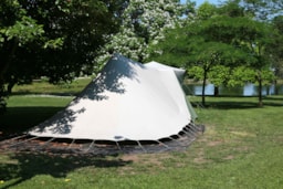 Mietunterkunft - Eingerichtete Zelt - Camping Le Muret