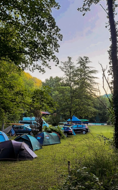 Camping pitch 1 person walkers / cyclists without vehicle