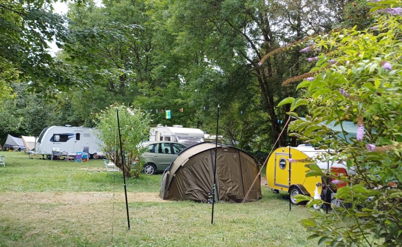Camping pitch for Hikers/Cyclists - includes 1 adult (no vehicle)