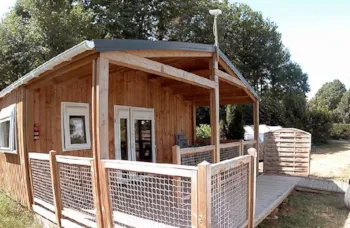 Mietunterkunft - Chalet Détente 35M² / 2 Zimmer - Terrasse - Bbq - Spülmaschine - Camping*** Le Repos du Baladin