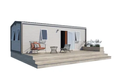 Mobil Home Confort - 2 Bedrooms - Television - Half Covered Terrass