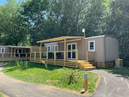 Mobil-Home Privilege - 3 Rooms - 2 Bathrooms - Dishwasher - Wifi - Barbecue