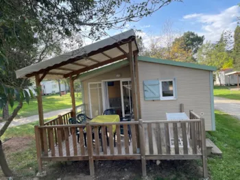 Mietunterkunft - Mobilheim Crl Klimatisiertes 36M² + Unbedeckte Terrasse 15M2 - Camping de la Vallée