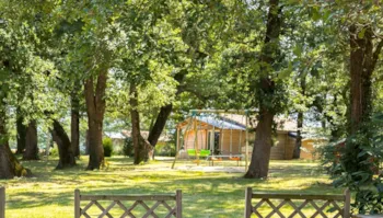 Mietunterkunft - Chalet Pmr Klimaanlage  Reinigung Inklusive (Ohne Küche) - Camping PRL - Domaine de Miraval