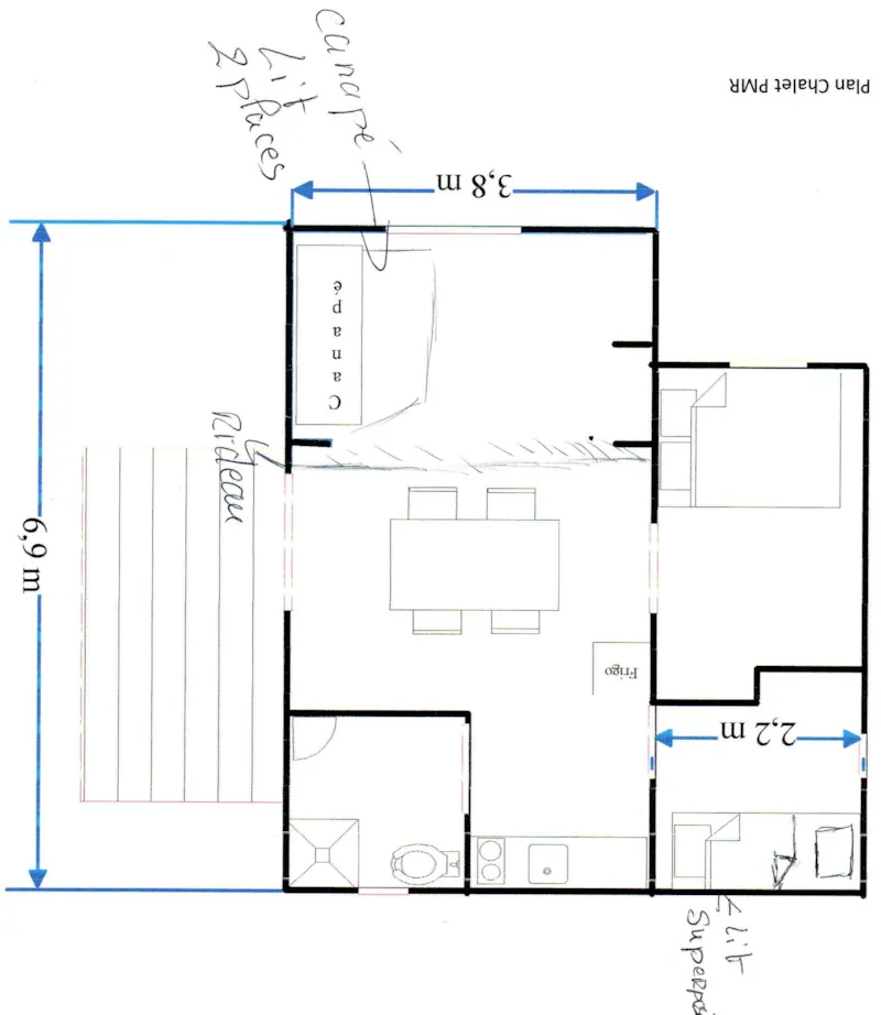 Chalet Pmr Clim Ménage Compris (Hors Cuisine)