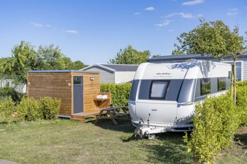 Stellplatz - Stellplatz Premium - image n°1 - Camping Sandaya Soleil Vivarais