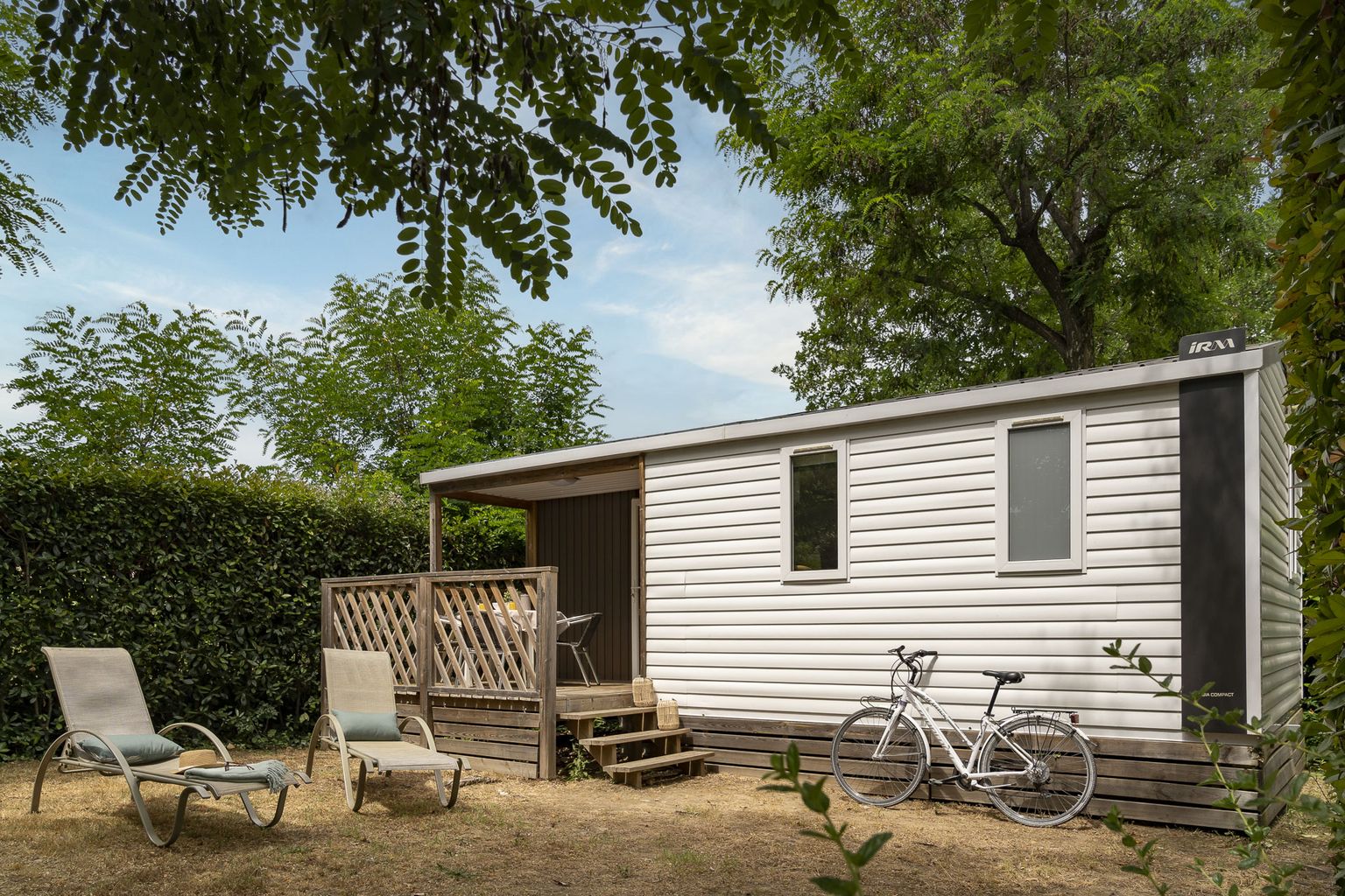 Mietunterkunft - Cottage 2 Zimmer Klimaangle *** - Camping Sandaya Soleil Vivarais
