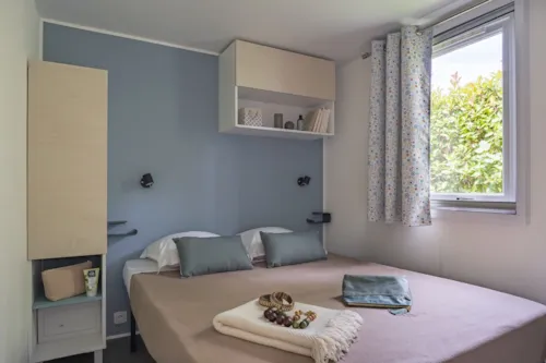 Accommodation - Cottage 2 Bedrooms Air-Conditionning *** - image n°5 - Camping Sandaya Soleil Vivarais