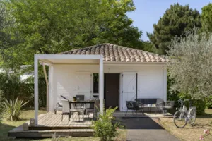 Locatif - Cottage PMR 2 chambres *** - Camping Sandaya Soleil Vivarais