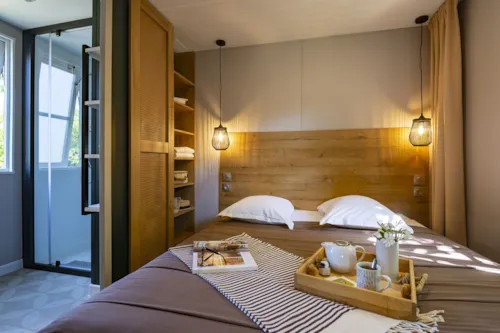 Location - Cottage 2 Chambres **** - image n°4 - Camping Sandaya Soleil Vivarais