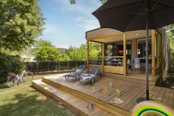 Mietunterkunft - Cottage 2 Zimmer **** - Camping Sandaya Soleil Vivarais