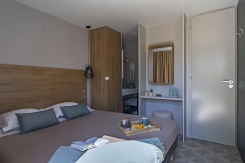 Mietunterkunft - Cottage 2 Zimmer - 2 Badezimmer **** - image n°4 - Camping Sandaya Soleil Vivarais
