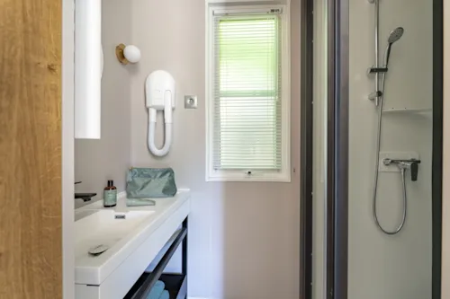 Mietunterkunft - Cottage 2 Zimmer - 2 Badezimmer **** - image n°7 - Camping Sandaya Soleil Vivarais