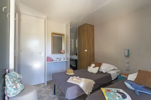 Mietunterkunft - Cottage 2 Zimmer - 2 Badezimmer **** - image n°5 - Camping Sandaya Soleil Vivarais