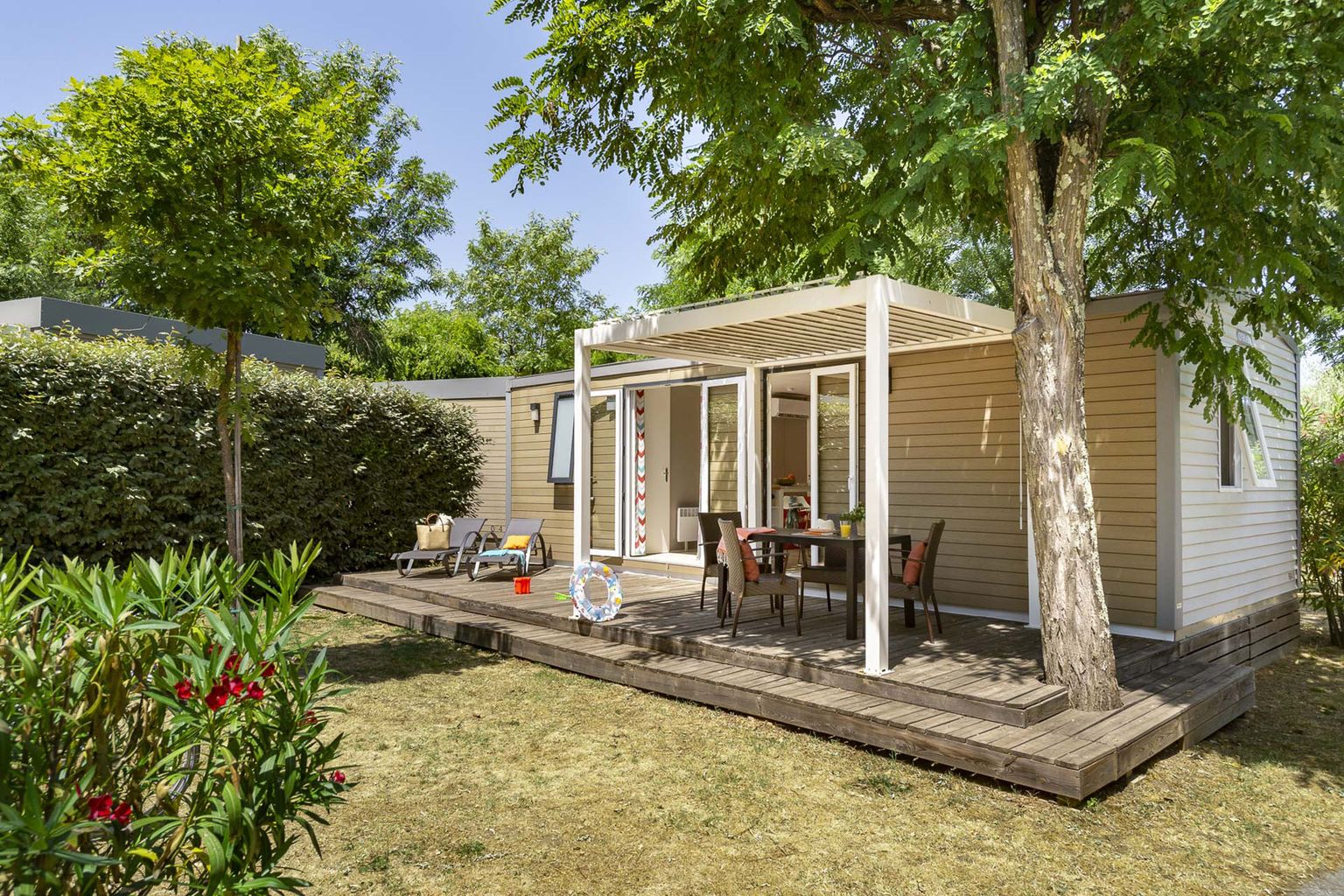 Location - Cottage 3 Chambres *** - Camping Sandaya Le Soleil Vivarais