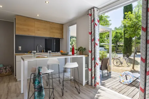 Mietunterkunft - Cottage 3 Zimmer *** - image n°4 - Camping Sandaya Soleil Vivarais