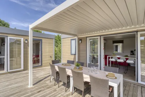 Mietunterkunft - Cottage Friends 5 Zimmer **** - image n°2 - Camping Sandaya Soleil Vivarais