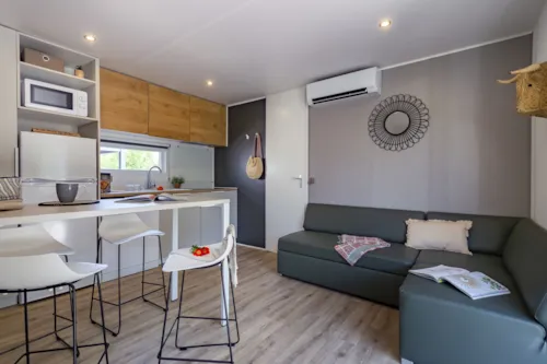 Mietunterkunft - Cottage Arizona 2 Zimmer Premium - image n°3 - Camping Sandaya Soleil Vivarais